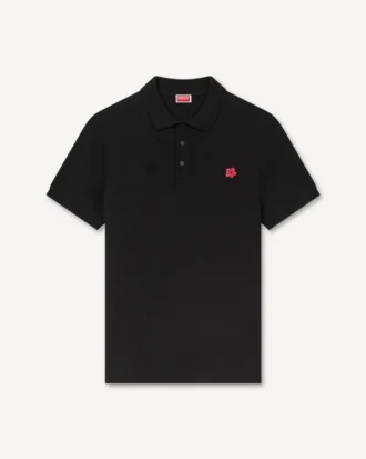 Polo slim in cotone “Boke Flower”
