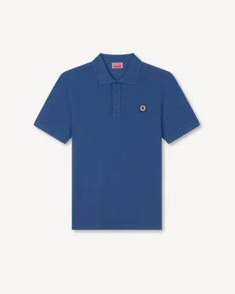 Polo slim in cotone ‘Boke Flower 2.0’