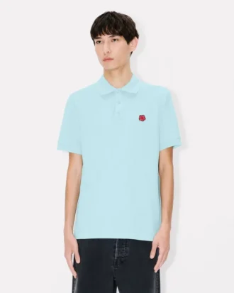 Polo slim in cotone “Boke Flower”