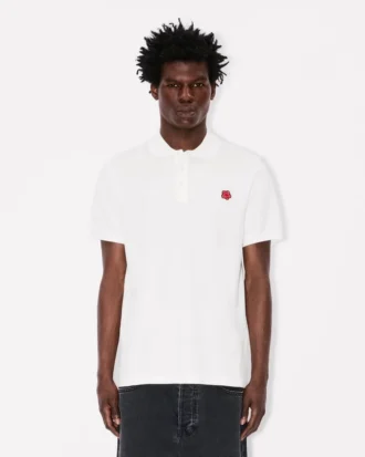 Polo slim in cotone “Boke Flower”