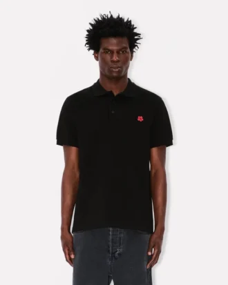 Polo slim in cotone “Boke Flower”