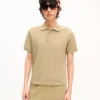 Polo slim in cotone con ricamo “Kenzo Signature” Polo slim in cotone con ricamo “Kenzo Signature”