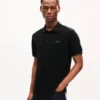 Polo slim in cotone con ricamo “Kenzo Signature” Polo slim in cotone con ricamo “Kenzo Signature”