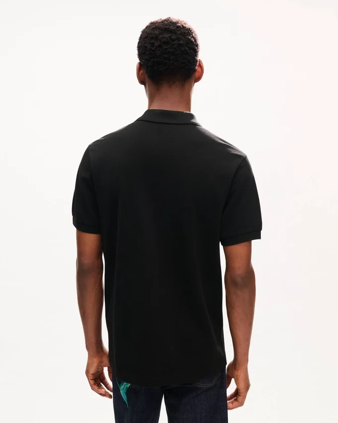 Polo slim in cotone con ricamo “Kenzo Signature” Polo slim in cotone con ricamo “Kenzo Signature”