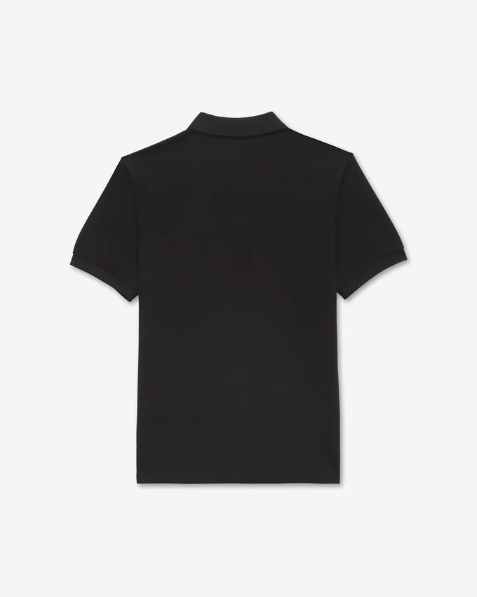 Polo slim in cotone con ricamo “Kenzo Signature” Polo slim in cotone con ricamo “Kenzo Signature”