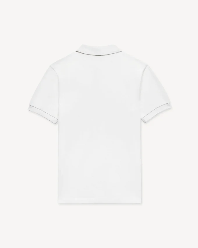 Polo slim in cotone con ricamo “Kenzo Signature” Polo slim in cotone con ricamo “Kenzo Signature”