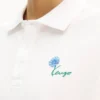 Polo slim ricamata “Kenzo Tulip” in cotone Polo slim ricamata “Kenzo Tulip” in cotone