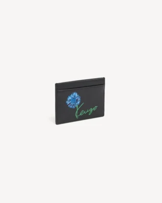 Portacarte “Kenzo Tulip” in pelle