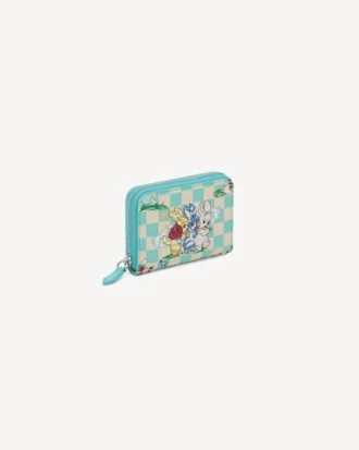 Portafoglio con cerniera “Kenzo Cartoon” in pelle