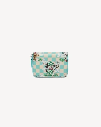 Portafoglio con cerniera “Kenzo Cartoon” in pelle