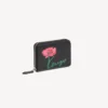 Portafoglio con cerniera “Kenzo Tulip” in pelle