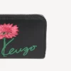 Portafoglio con cerniera “Kenzo Tulip” in pelle