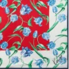 Quadrato ‘Kenzo Tulip’ in seta