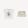Set composto da T-shirt e pantaloncini “Happy Sweet” Set composto da T-shirt e pantaloncini “Happy Sweet”