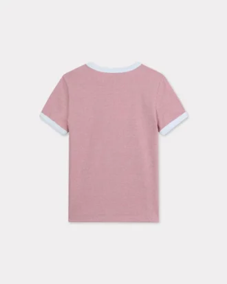 T-shirt aderente ricamata ‘Boke Flower 2.0’ in cotone