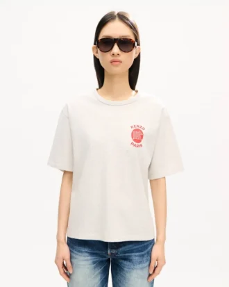 T-shirt ampia ‘Kenzo Paris Emblem’ in cotone