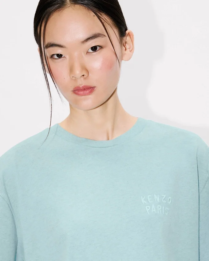 T-shirt ampia ricamata ‘Kenzo Boke Heart’ in cotone T-shirt ampia ricamata ‘Kenzo Boke Heart’ in cotone