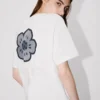 T-shirt comoda con ricamo “Boke Flower” T-shirt comoda con ricamo “Boke Flower”