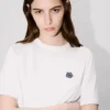T-shirt comoda con ricamo “Boke Flower” T-shirt comoda con ricamo “Boke Flower”