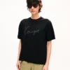 T-shirt con ricamo “Kenzo Signature” in lana merino T-shirt con ricamo “Kenzo Signature” in lana merino