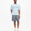 T-shirt con ricamo “Kenzo Signature” in lana merino T-shirt con ricamo “Kenzo Signature” in lana merino