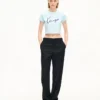 T-shirt corta ricamata “Kenzo Signature” in cotone T-shirt corta ricamata “Kenzo Signature” in cotone
