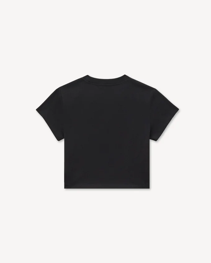 T-shirt corta ricamata “Kenzo Signature” in cotone T-shirt corta ricamata “Kenzo Signature” in cotone