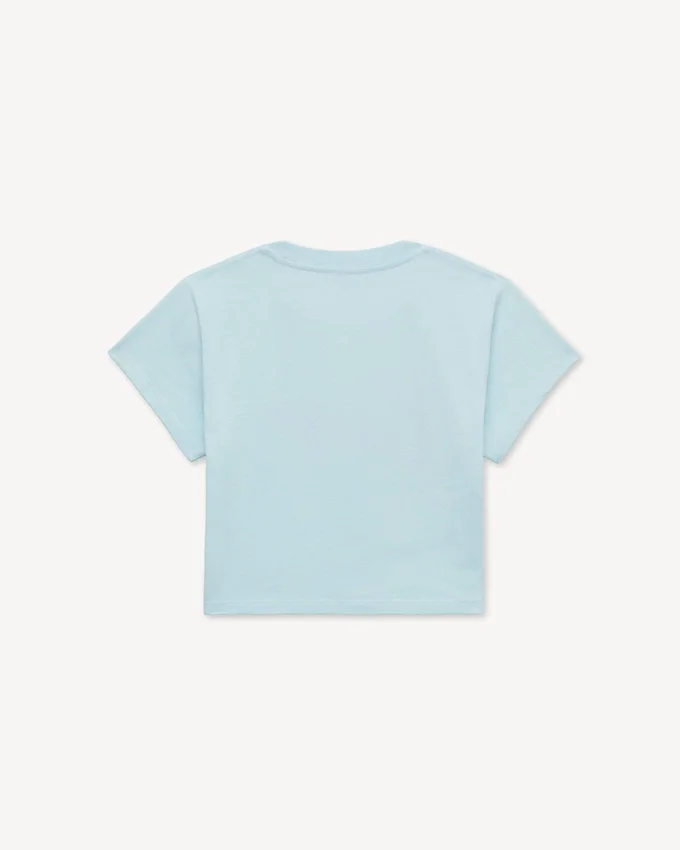 T-shirt corta ricamata “Kenzo Signature” in cotone T-shirt corta ricamata “Kenzo Signature” in cotone