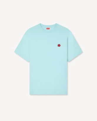 T-shirt in cotone con ricamo “Boke Flower”