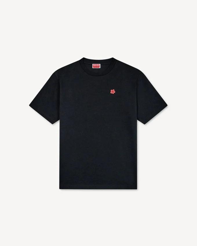 T-shirt in cotone con ricamo “Boke Flower” T-shirt in cotone con ricamo “Boke Flower”
