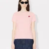 T-shirt in cotone con ricamo “Boke Flower” T-shirt in cotone con ricamo “Boke Flower”
