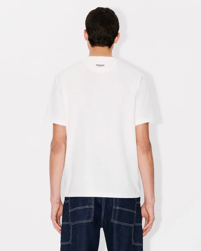 T-shirt in cotone con ricamo “Boke Flower” T-shirt in cotone con ricamo “Boke Flower”