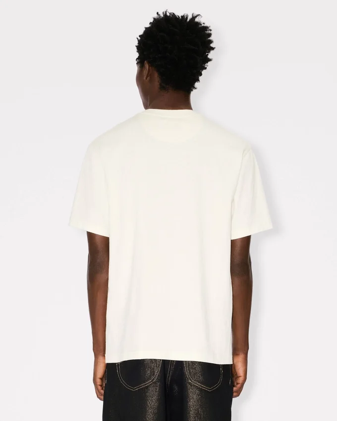 T-shirt in cotone con ricamo “Boke Flower” T-shirt in cotone con ricamo “Boke Flower”
