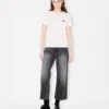 T-shirt in cotone con ricamo “Boke Flower” T-shirt in cotone con ricamo “Boke Flower”