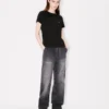 T-shirt in cotone con ricamo “Boke Flower” T-shirt in cotone con ricamo “Boke Flower”