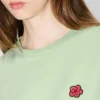 T-shirt in cotone con ricamo “Boke Flower” T-shirt in cotone con ricamo “Boke Flower”