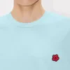 T-shirt in cotone con ricamo “Boke Flower” T-shirt in cotone con ricamo “Boke Flower”