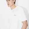 T-shirt Kenzo Archive Rose con ricamo in cotone T-shirt Kenzo Archive Rose con ricamo in cotone