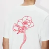 T-shirt Kenzo Archive Rose con ricamo in cotone T-shirt Kenzo Archive Rose con ricamo in cotone