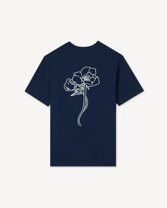 T-shirt Kenzo Archive Rose con ricamo in cotone T-shirt Kenzo Archive Rose con ricamo in cotone