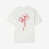 T-shirt Kenzo Archive Rose con ricamo in cotone T-shirt Kenzo Archive Rose con ricamo in cotone