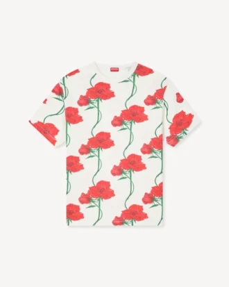 T-shirt Kenzo Archive Rose’ in cotone