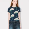 T-shirt Kenzo Archive Rose’ in cotone T-shirt Kenzo Archive Rose’ in cotone