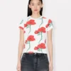 T-shirt Kenzo Archive Rose’ in cotone T-shirt Kenzo Archive Rose’ in cotone
