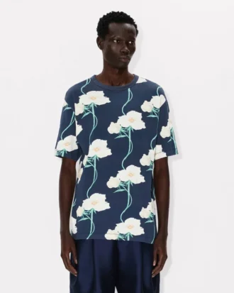 T-shirt Kenzo Archive Rose’ in cotone