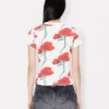 T-shirt Kenzo Archive Rose’ in cotone T-shirt Kenzo Archive Rose’ in cotone