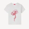 T-shirt “Kenzo Archive Rose” in cotone con sagoma T-shirt “Kenzo Archive Rose” in cotone con sagoma