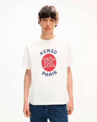 T-shirt ‘Kenzo Paris Emblem’ in cotone