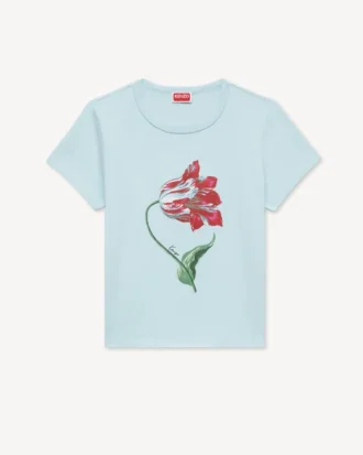 T-shirt “Kenzo Tulip” in cotone
