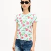 T-shirt “Kenzo Tulip” in cotone T-shirt “Kenzo Tulip” in cotone